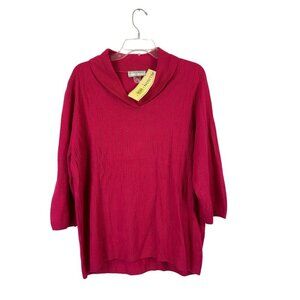 Allison Daley Women's Pink Sweater Top